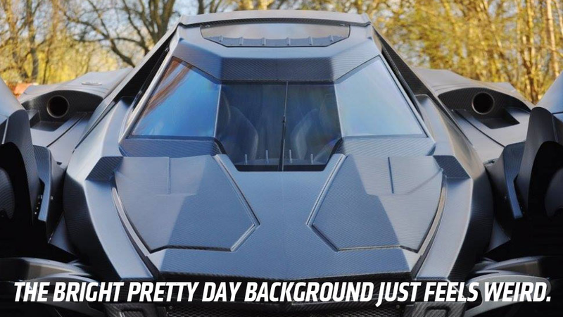 Illustration for article titled The Best-Ever Real World Batmobile Comes From An Ex-Koenigsegg Engineer